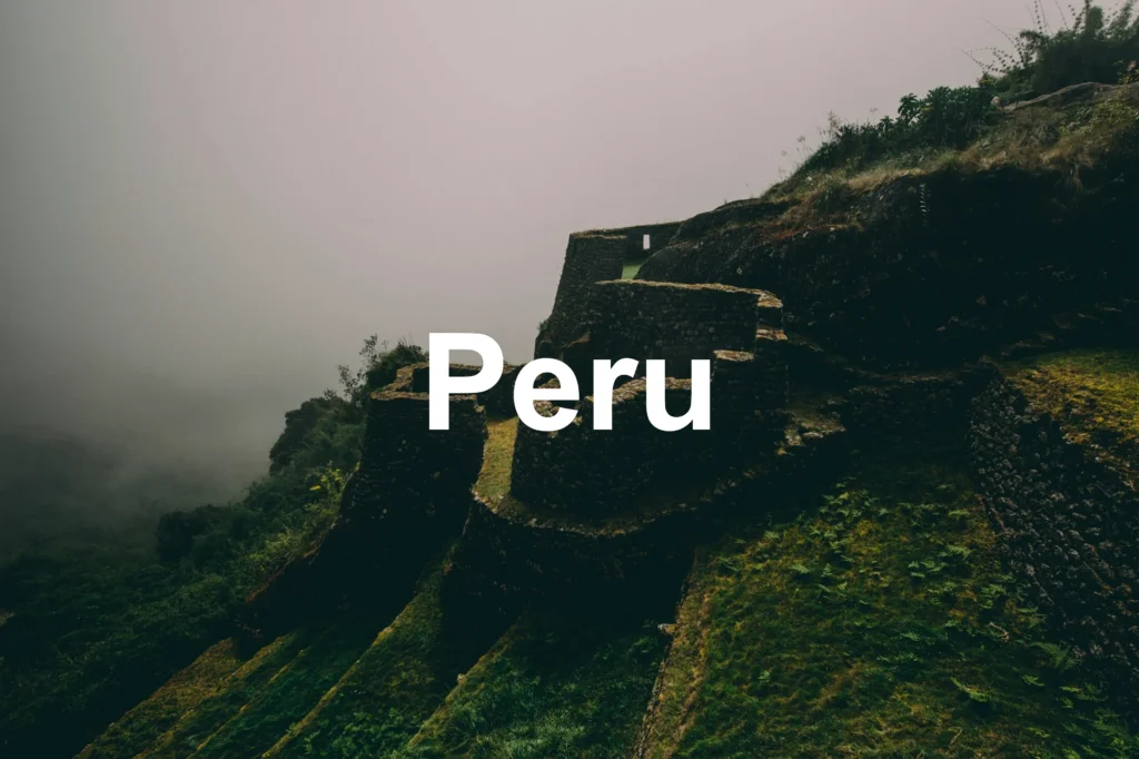 Herkomst van cacao - Peru